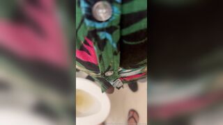 Ikeepthemcuming Toilet Break With Daddy POV