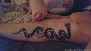 Lavender Smol Amateur Intense Bedtime Masturbation With Sex Toy