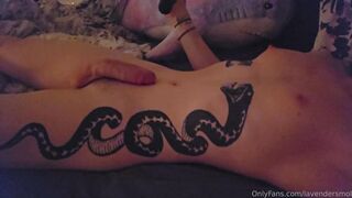 Lavender Smol Amateur Intense Bedtime Masturbation With Sex Toy