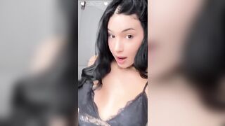 Naughty trans with a hard dick