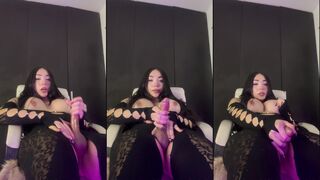 Valentina Wonder Topless Masturbation With Tasting Own Cum