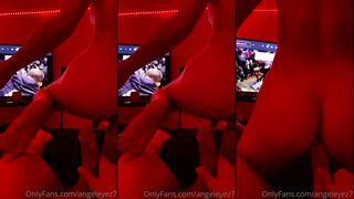 Perfect Angel Late Night Reverse Dick Riding POV