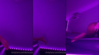 Bvncaaa Amateur Late Night Anal Dildo Fuck