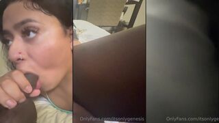 Genesis Rimming With Homemade Tape POV