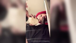 Redhead Wockesha Hidden Cam Blowjob