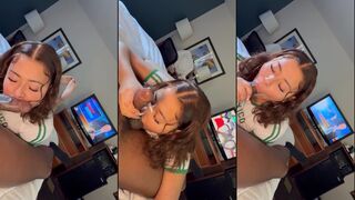 Genesis Amateur BBC Blowjob POV