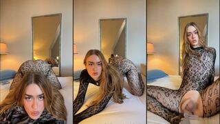 Peachofscotland taquineries en talons hauts et robe sexy