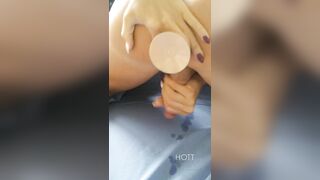 Hottrayne Homemade Play With Anal Toy