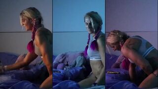 Hottrayne Late Night Masturbation With Sex Toy