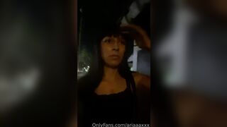 Ariaaaxxx Risky Outdoor Flashing