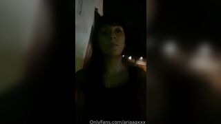 Ariaaaxxx Risky Outdoor Flashing